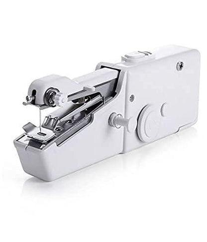 Hand Sewing Machine- Electric Handheld Sewing Machine Mini Handy Stitch Portable Needlework Cordless Handmade DIY Tool Cloths Portable