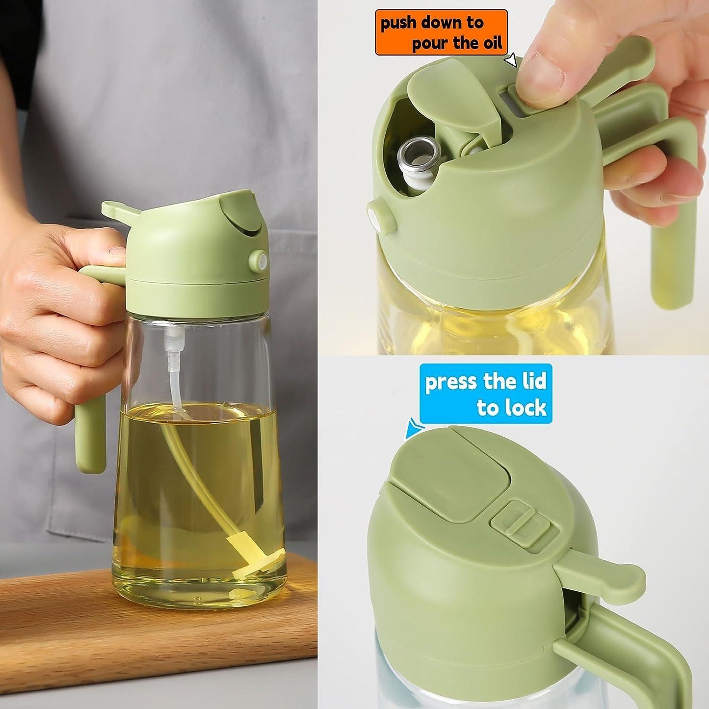 500ml Portable Sprayer Oil Dispenser